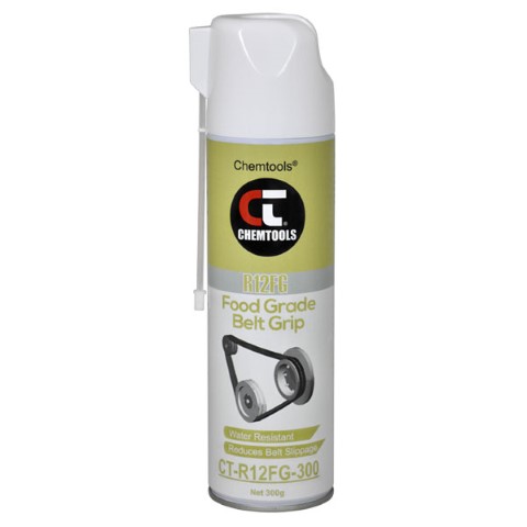 CHEMTOOLS FOOD GRADE BELT GRIP SPRAY 300G AEROSOL